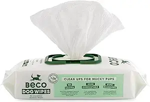 Beco Bamboo Dog Wipes amazon product image