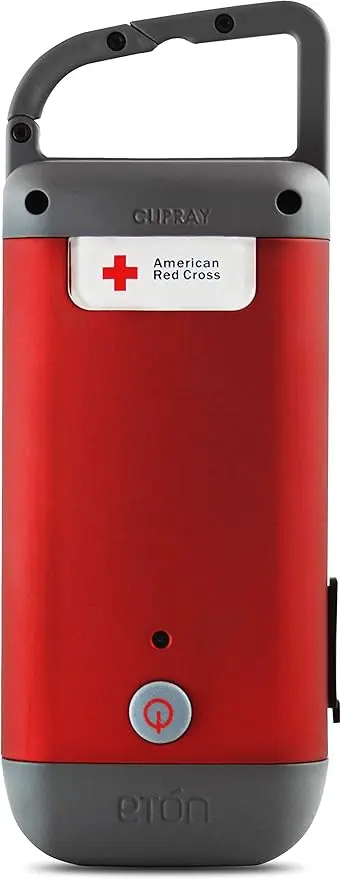 Eton American Red Cross Clipray Clip-On Flashlight & Charger product image