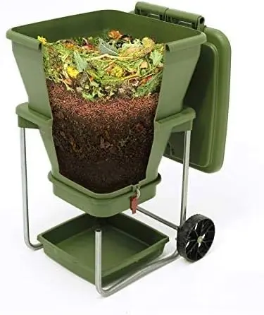 Worm Farm Compost Bin - Continuous Flow Through Vermi Composter (20 gallons) product image