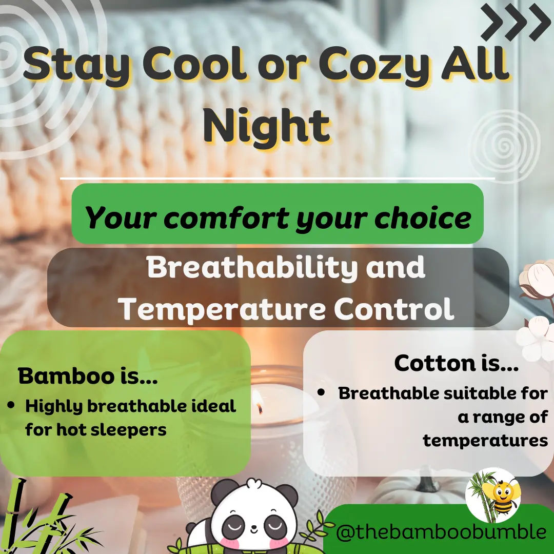 bamboo vs cotton sheets comparing breathability